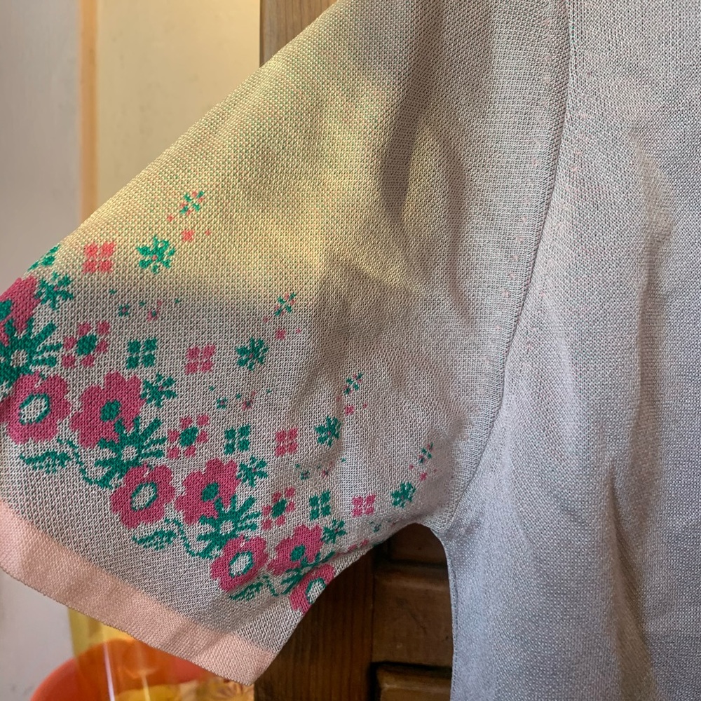 Vintage flower shirt 70's 60's